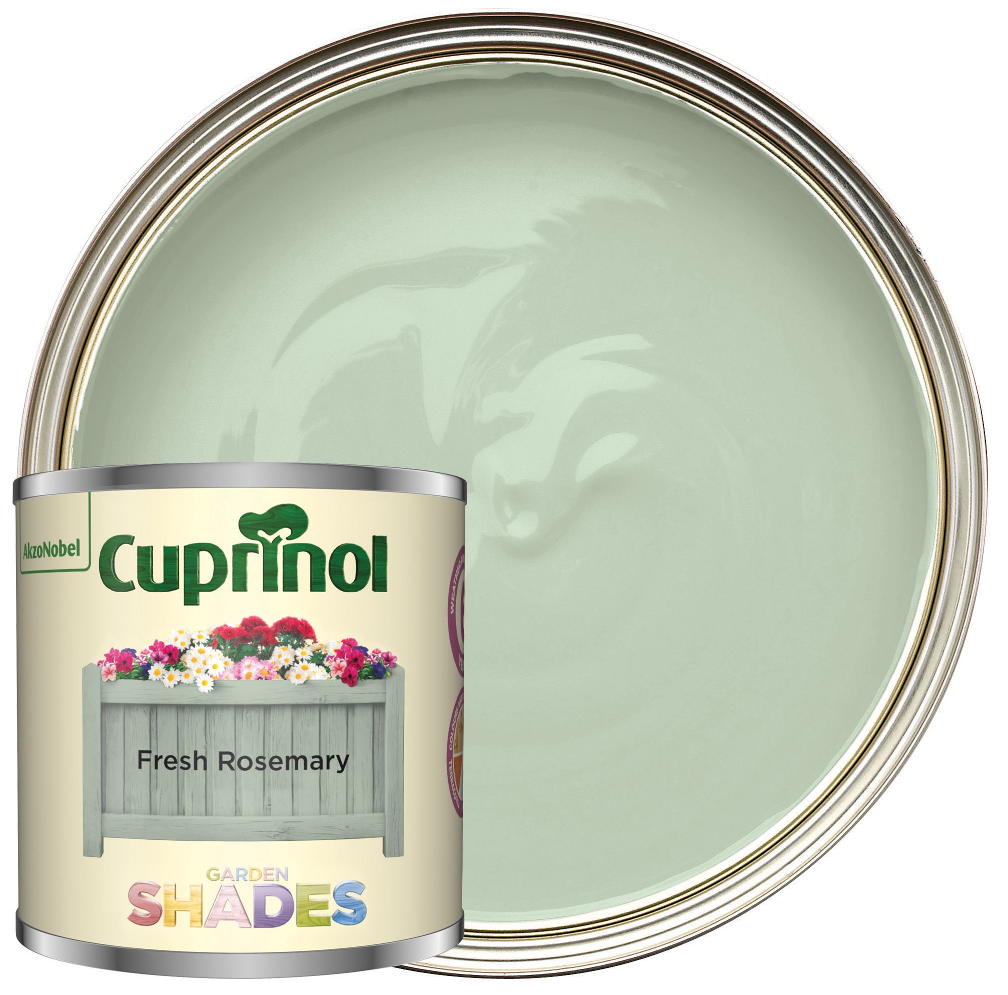 Image of Cuprinol Garden Shades Fresh Rosemary - Matt Wood Treatment Tester 125ml