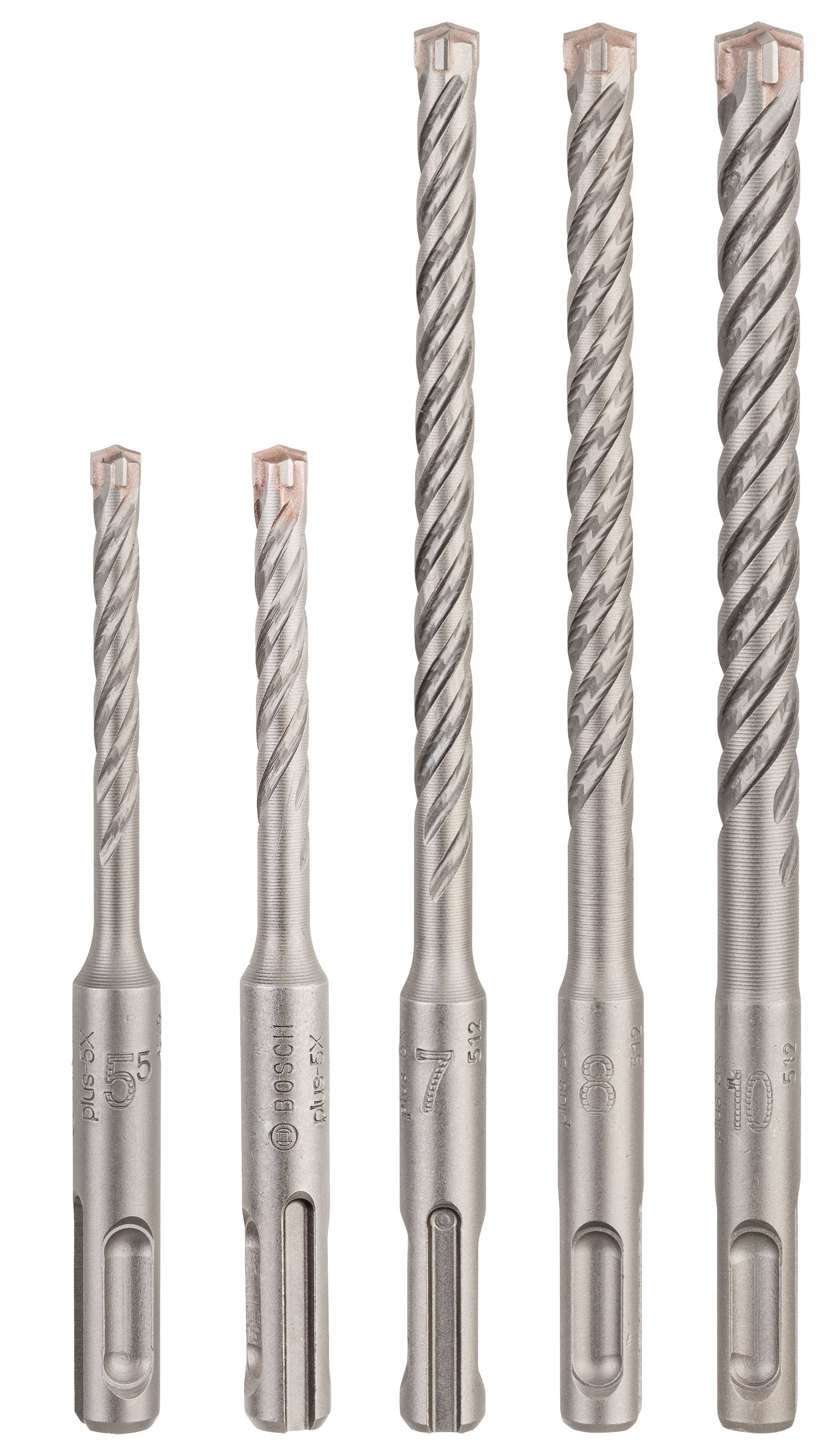 Bosch 2608837138 SDS Plus-5X 5 Piece Masonry Drill Bit 5.5/6/6/8/10mm Set