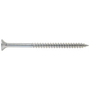 Image of Wickes Single Thread Zinc Plated Screw - 3 X 16mm Pack Of 200