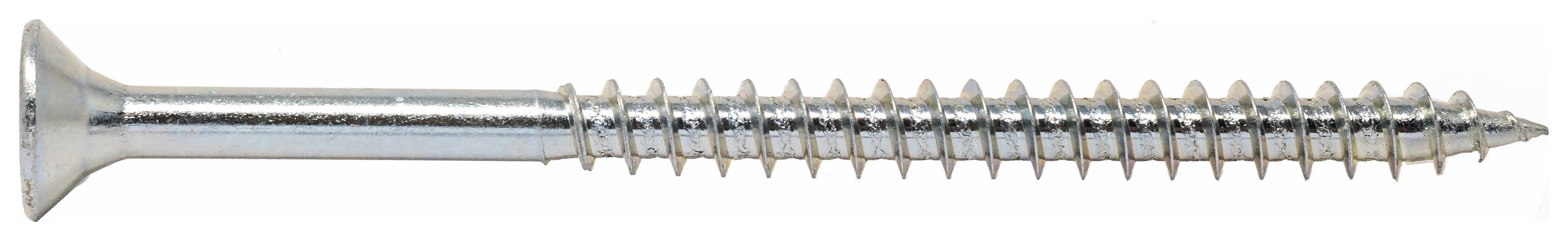 Wickes Single Thread Zinc Plated Screw - 3.5