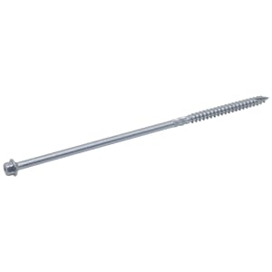 Wickes Timber Drive Hex Head Silver Screw - 7x150mm Pack Of 25