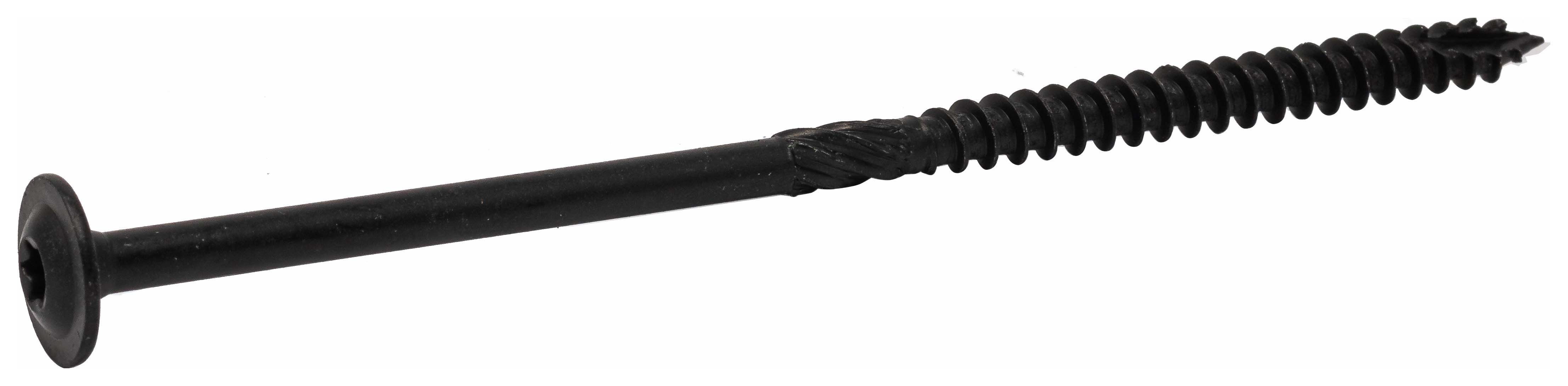Wickes Timber Drive Tx Washer Head Black Screw - 7x100mm Pack Of 25
