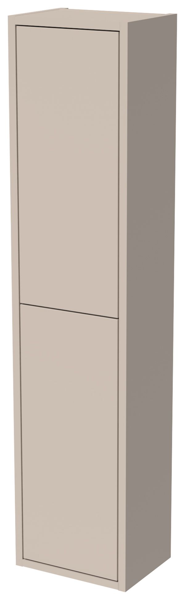 Wickes Tallinn Cashmere Push to Open Wall Hung Tower Unit - 1300 x 300mm