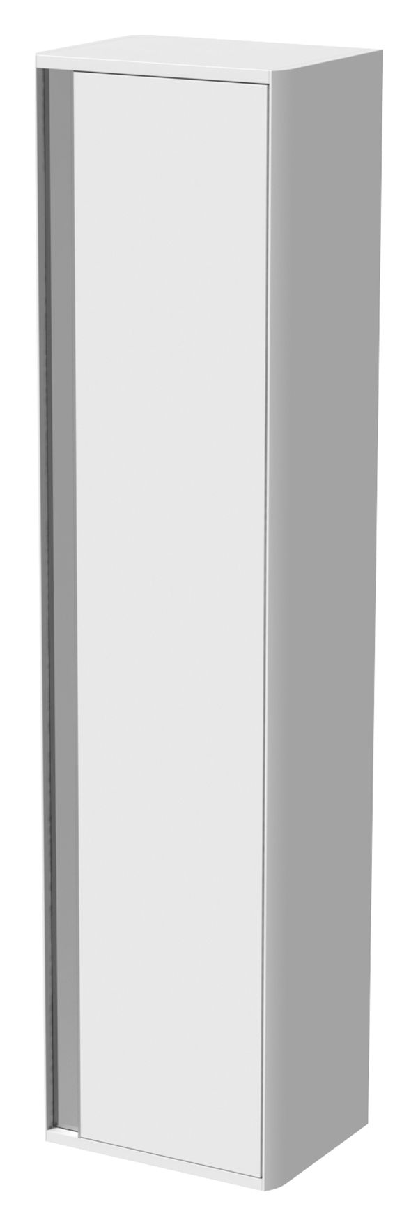 Wickes Radli White Handleless Rail Wall Hung Tower Unit - 1600 x 400mm