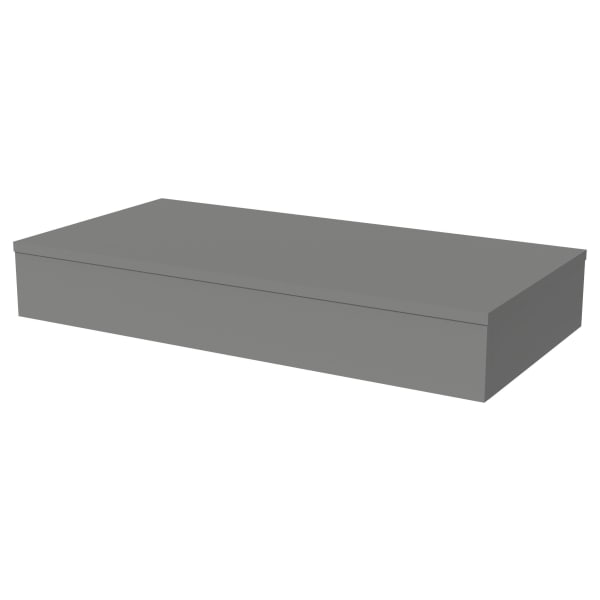 Wickes Lisbon Dust Grey Floating Shelf - 900 x 400mm