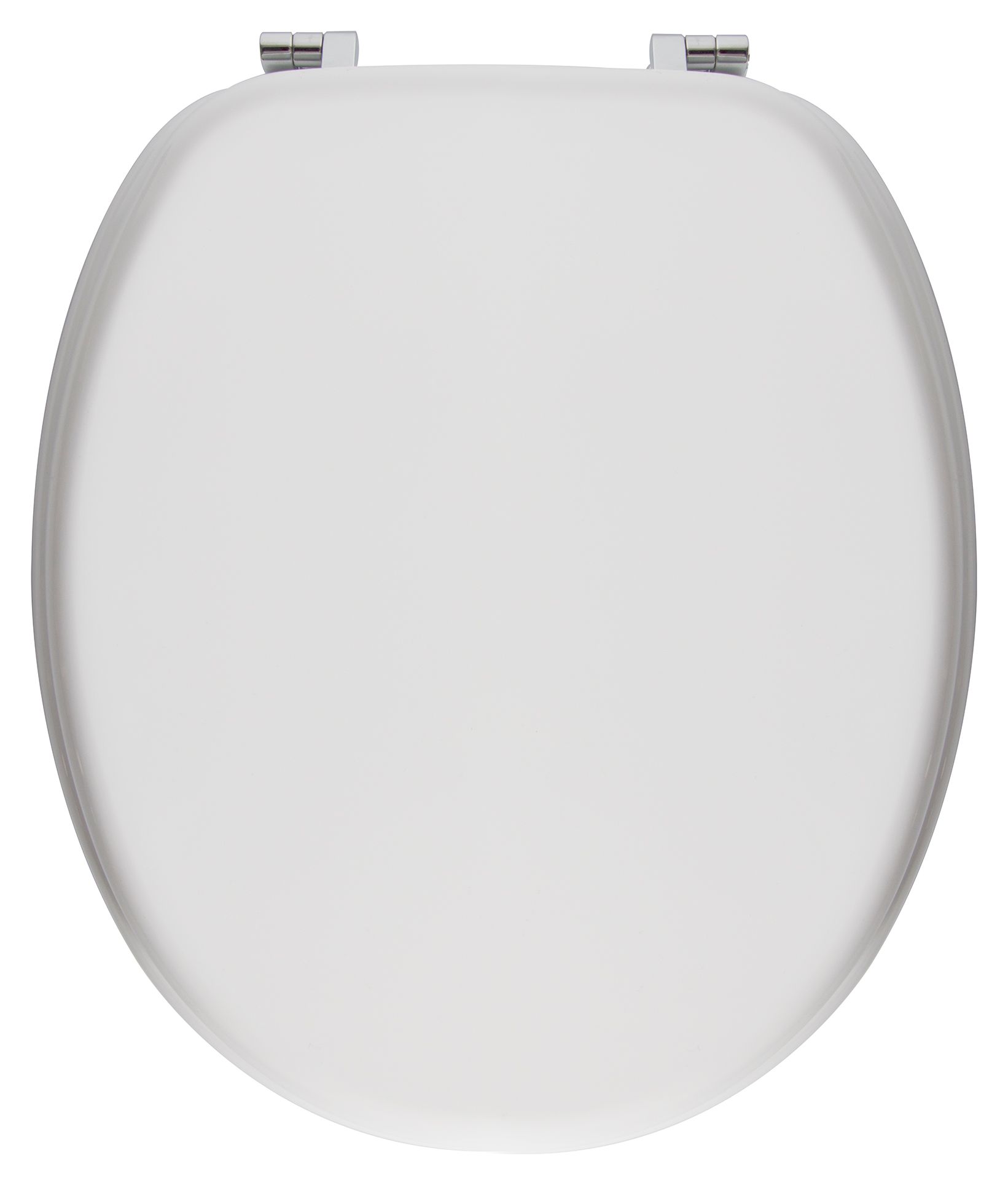 Image of Wickes Wooden Standard Close Toilet Seat - White