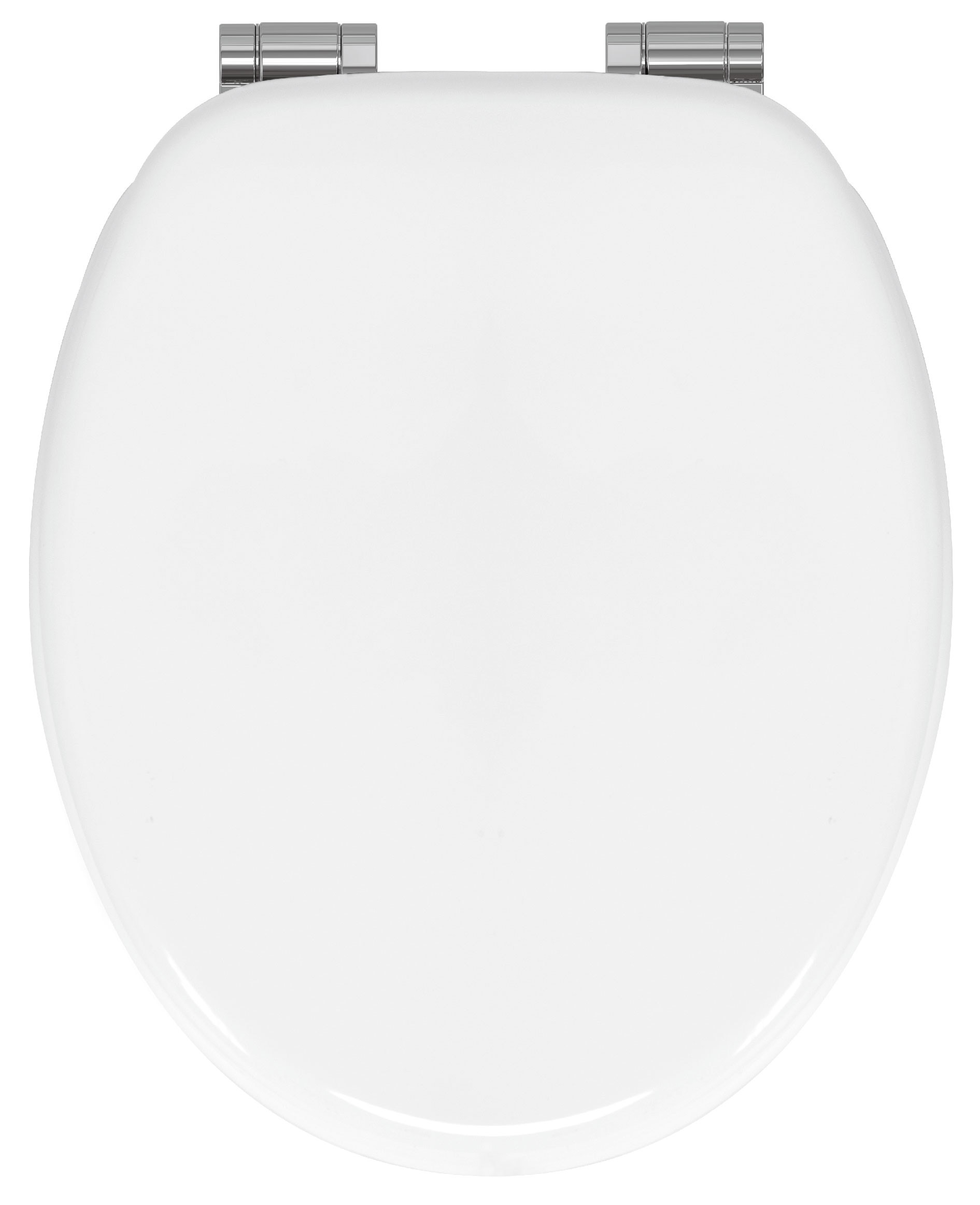 Wickes Wooden Soft Close Toilet Seat - White