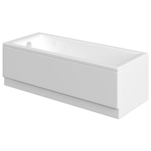 Wickes Camisa Single Ended Straight Bath - 1600 x 700mm