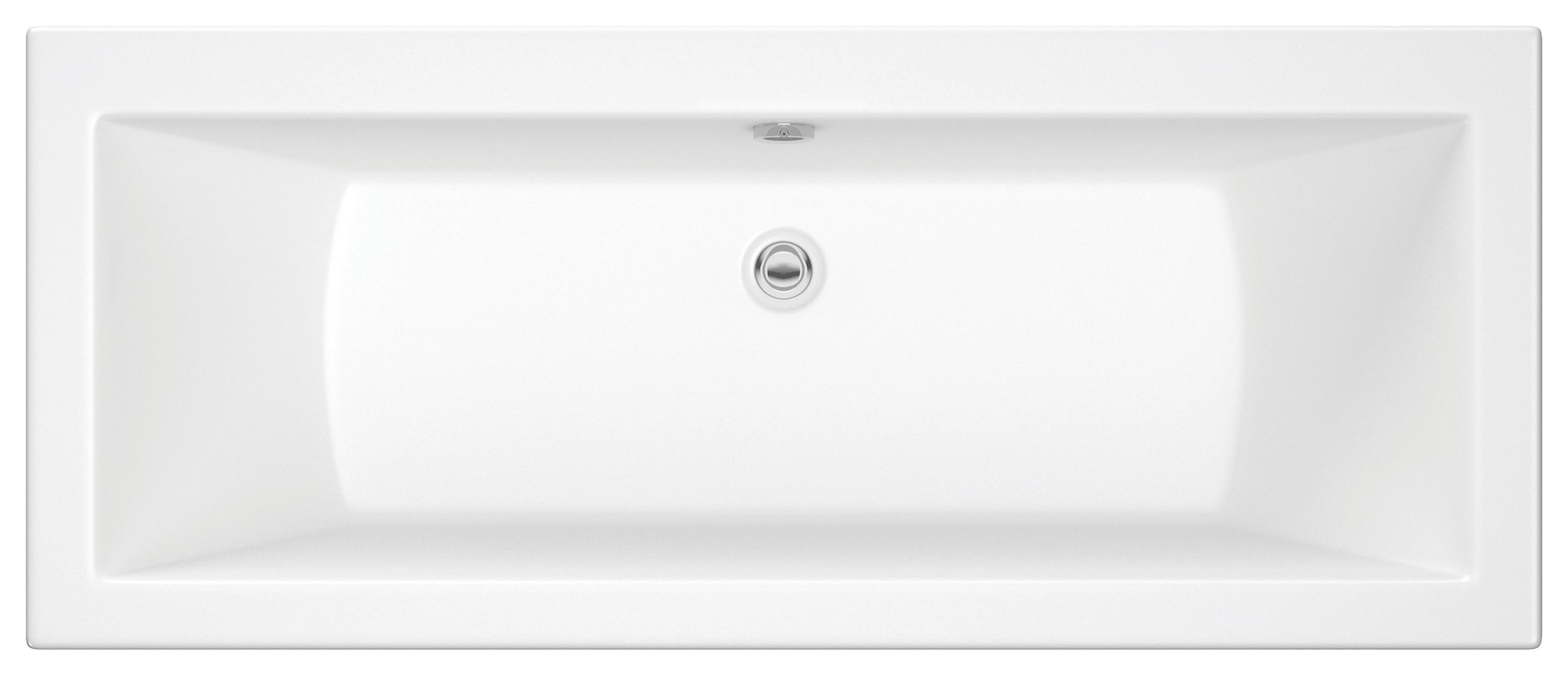 Image of Wickes Camisa Double Ended Bath - 1800 x 800mm