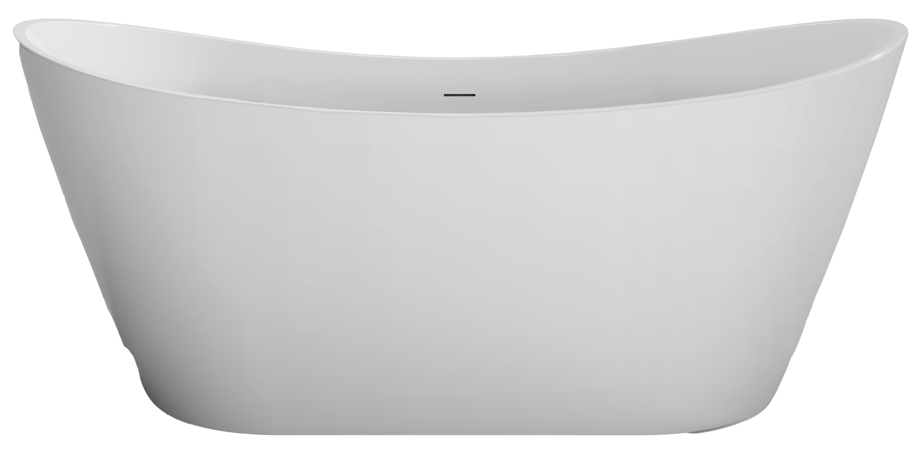 Image of Wickes Sydney Freestanding Contemporary Double Ended Slipper Bath - 1700 x 800mm