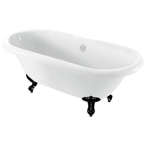 Wickes Traditional Black Claw Feet for Traditional Baths