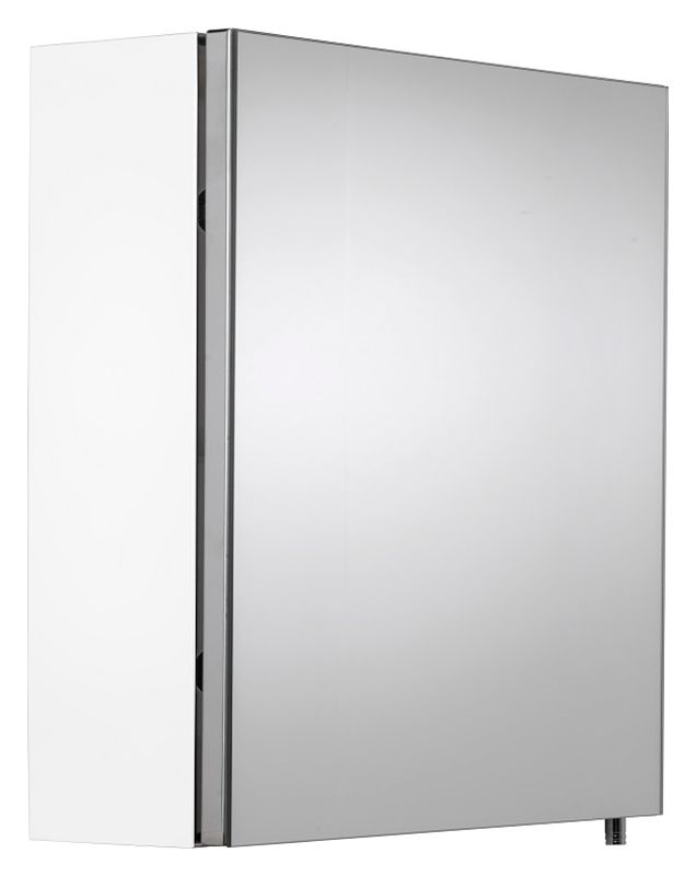 Croydex Dawley Single Door White Bathroom Cabinet - 670 x 400mm