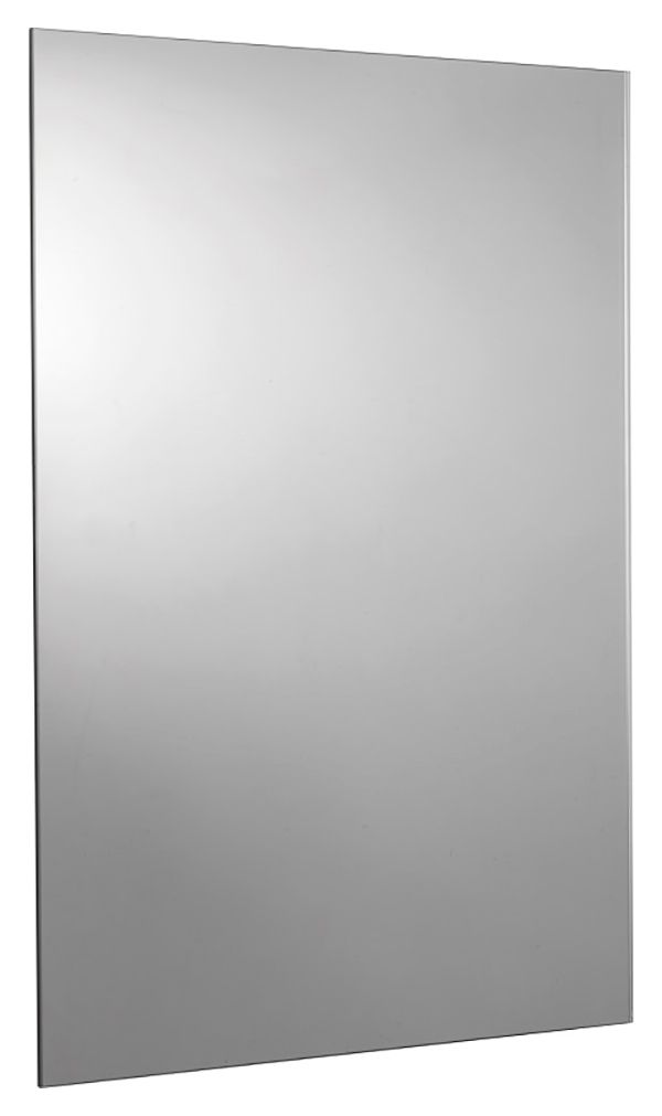 Croydex Kentmere Rectangular Bathroom Mirror - Silver