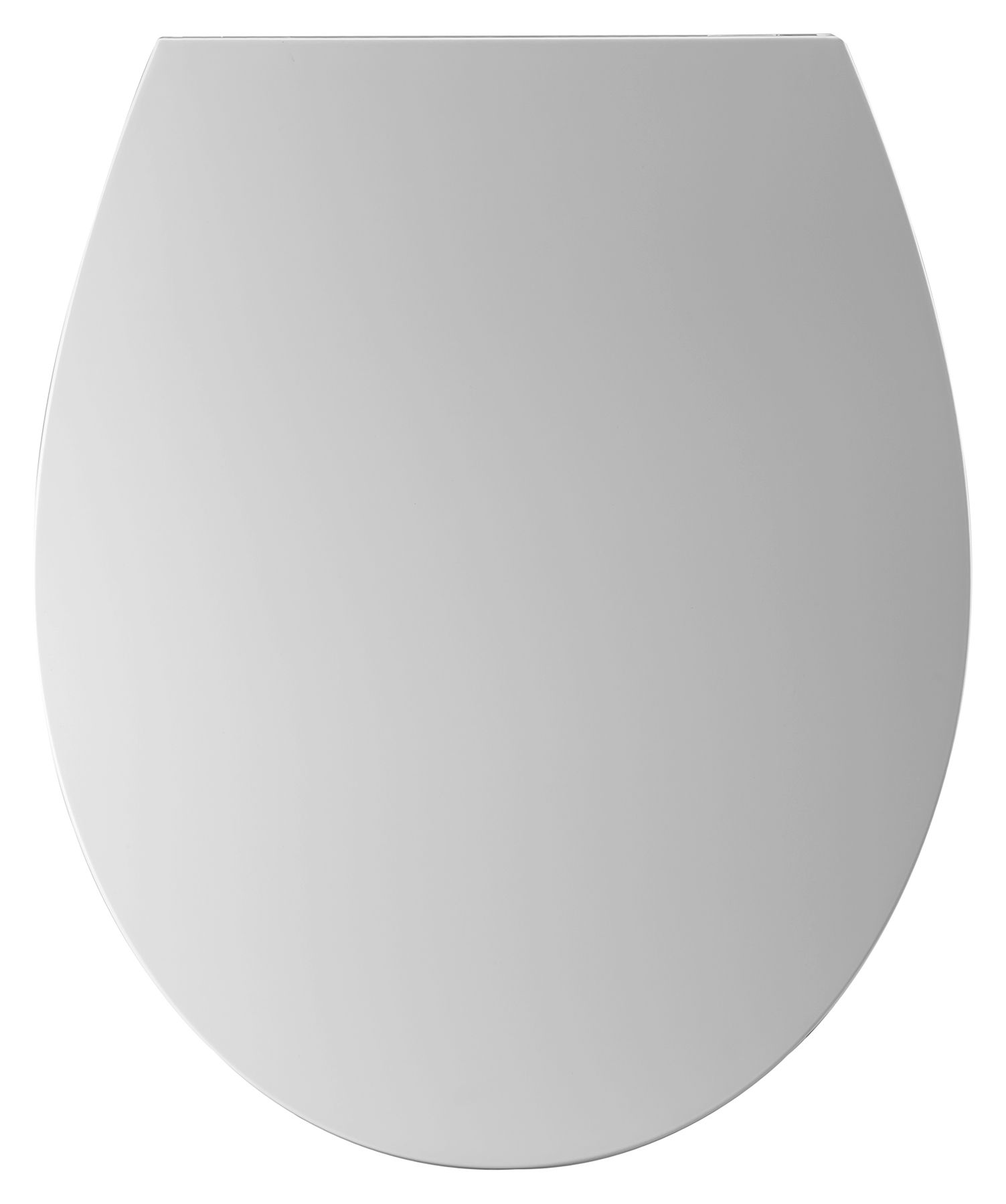 Image of Wickes Polypropylene Plastic Standard Close Toilet Seat - White