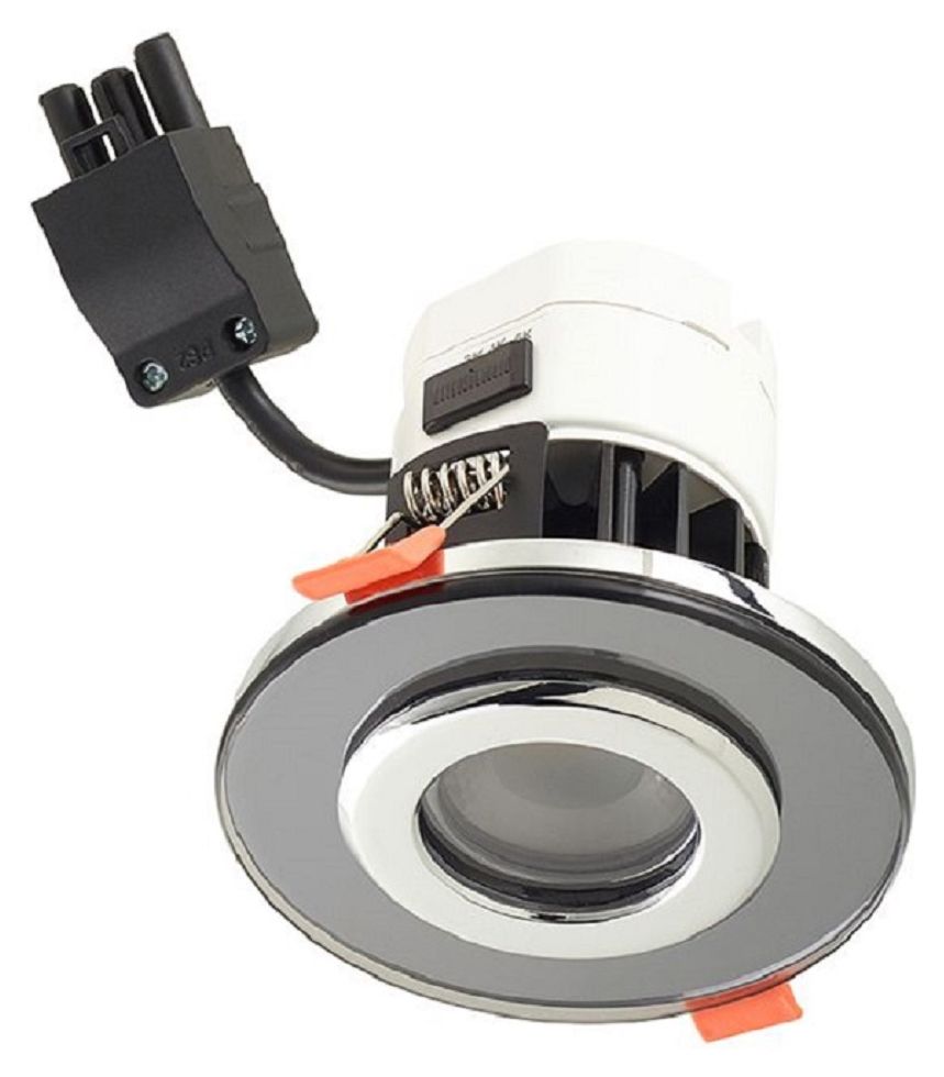 Sensio Round Smoked Glass Downlight