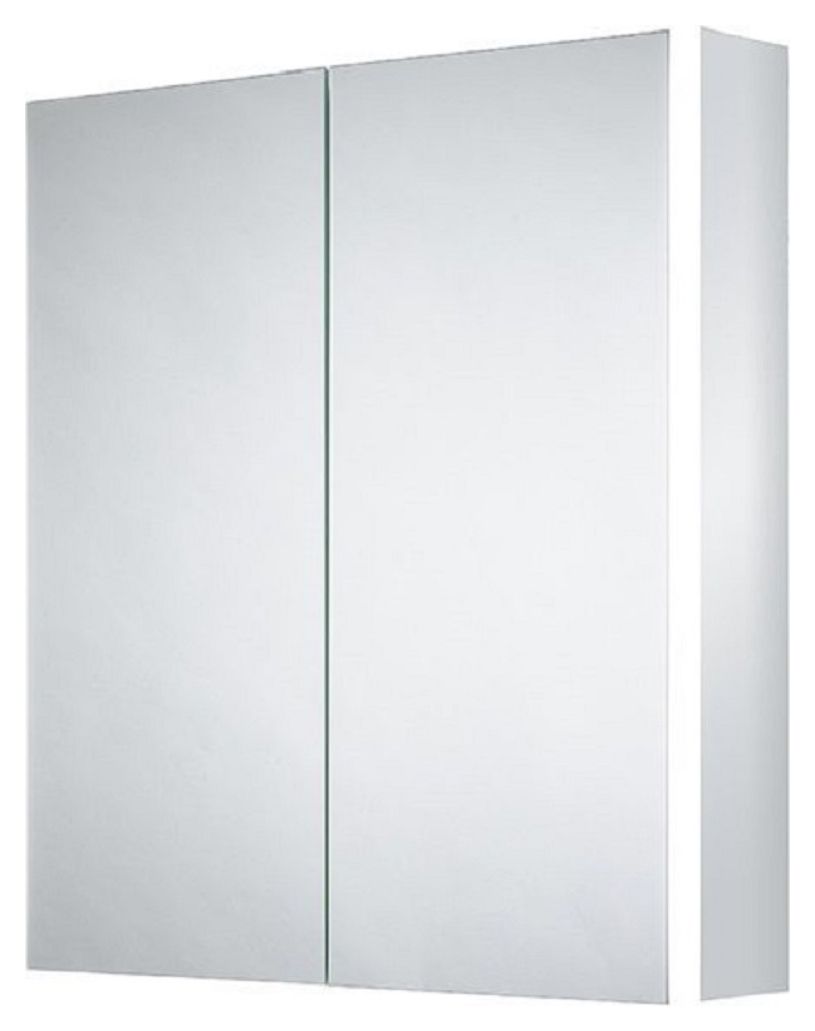 Sensio Grantham Bluetooth LED Double Door Bathroom Cabinet - 700 x 670mm