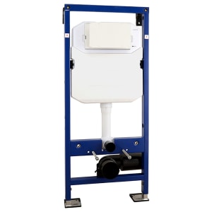 Image of Abacus Wall Mounted WC Frame with Dual Flush Cistern - 1180 mm