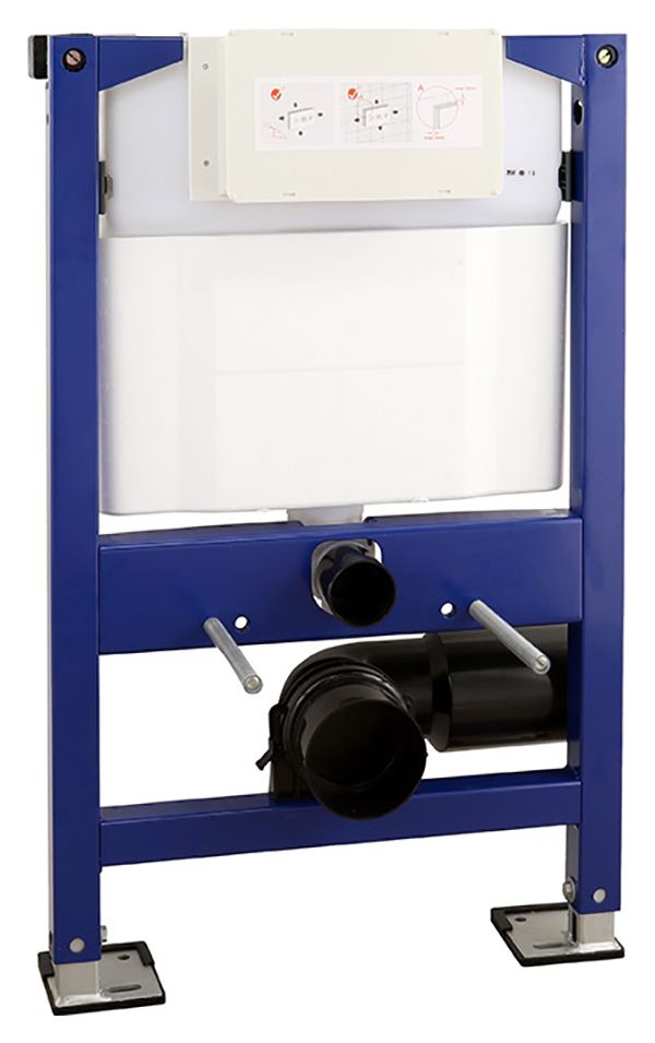 Abacus Wall Mounted WC Frame with Dual Flush Cistern - 820 mm