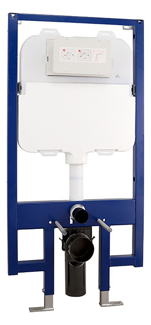 Abacus Slimline WC Frame with Dual Flush Cistern - 90 mm