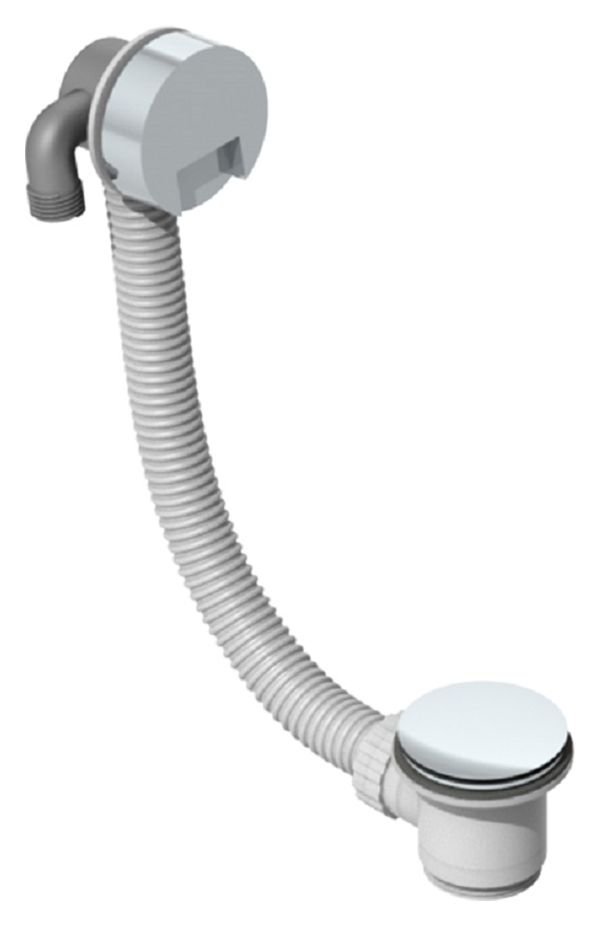 Image of Chrome Bath Overflow Filler