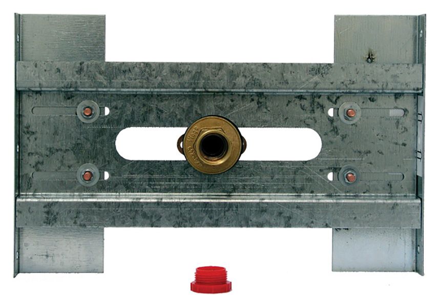 Abacus Recessed Single Fitting Plate - 3/4in Fitting