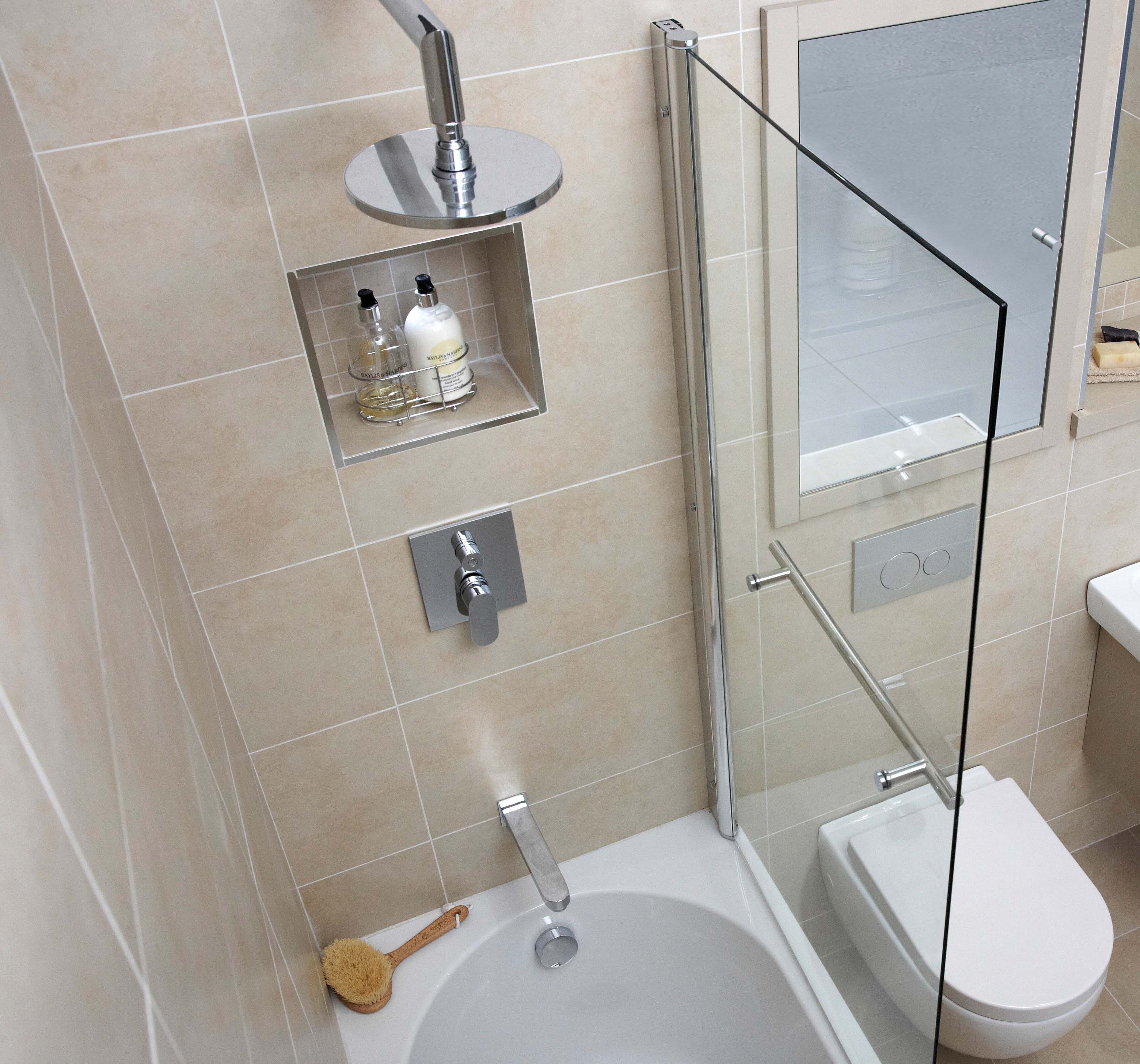 Image of Abacus Recessed Bathroom Storage Unit 420 x 350 x 180 mm