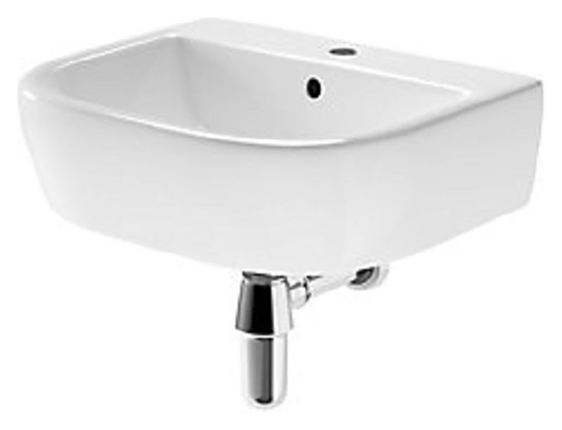 Wickes Galeria 1 Tap Hole Cloakroom Basin - 450 x 370 mm