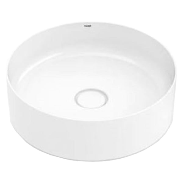 Platinum Round Countertop Bathroom Basin - 390mm