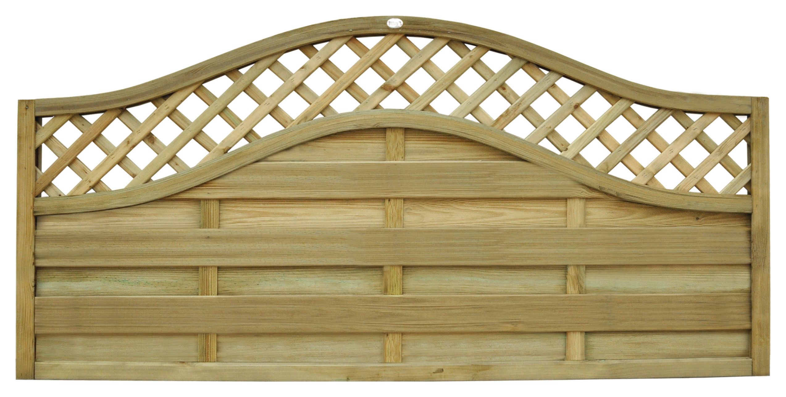 Forest Garden Bristol Fence Panel 1800 x 900mm 6 x 3ft Multi Packs