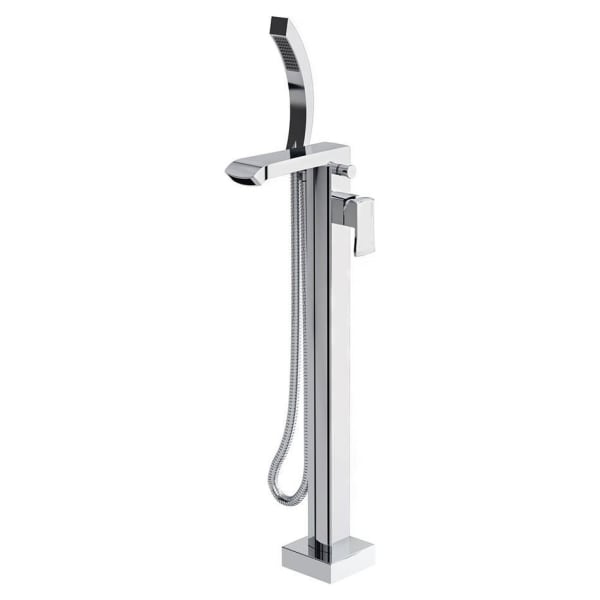 Bristan Descent Floor Standing Bath Shower Mixer Tap - Chrome