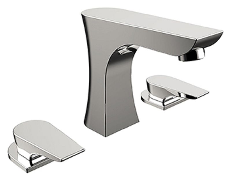 Bristan Hourglass 3 Hole Deck Bath Mixer Tap -  Chrome