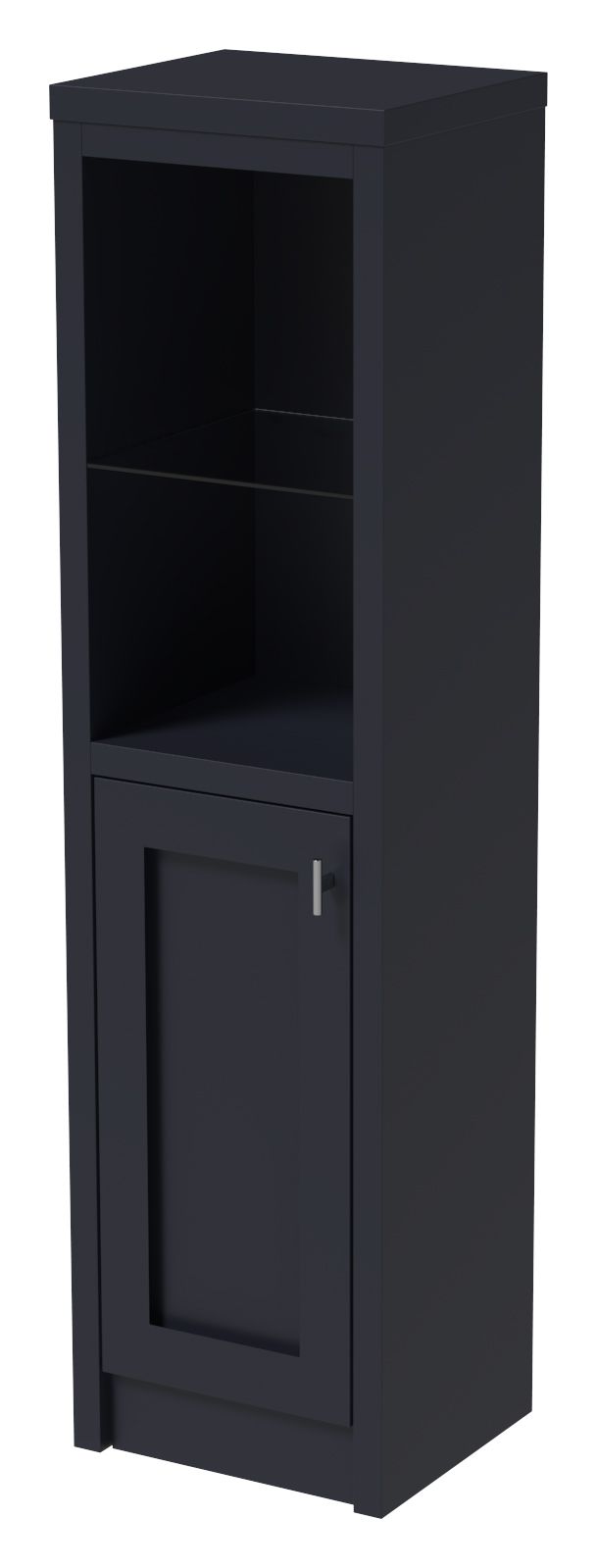 Wickes Hayman Indigo Blue Traditional Freestanding Mid Height Tower Unit - 1500 x 400mm