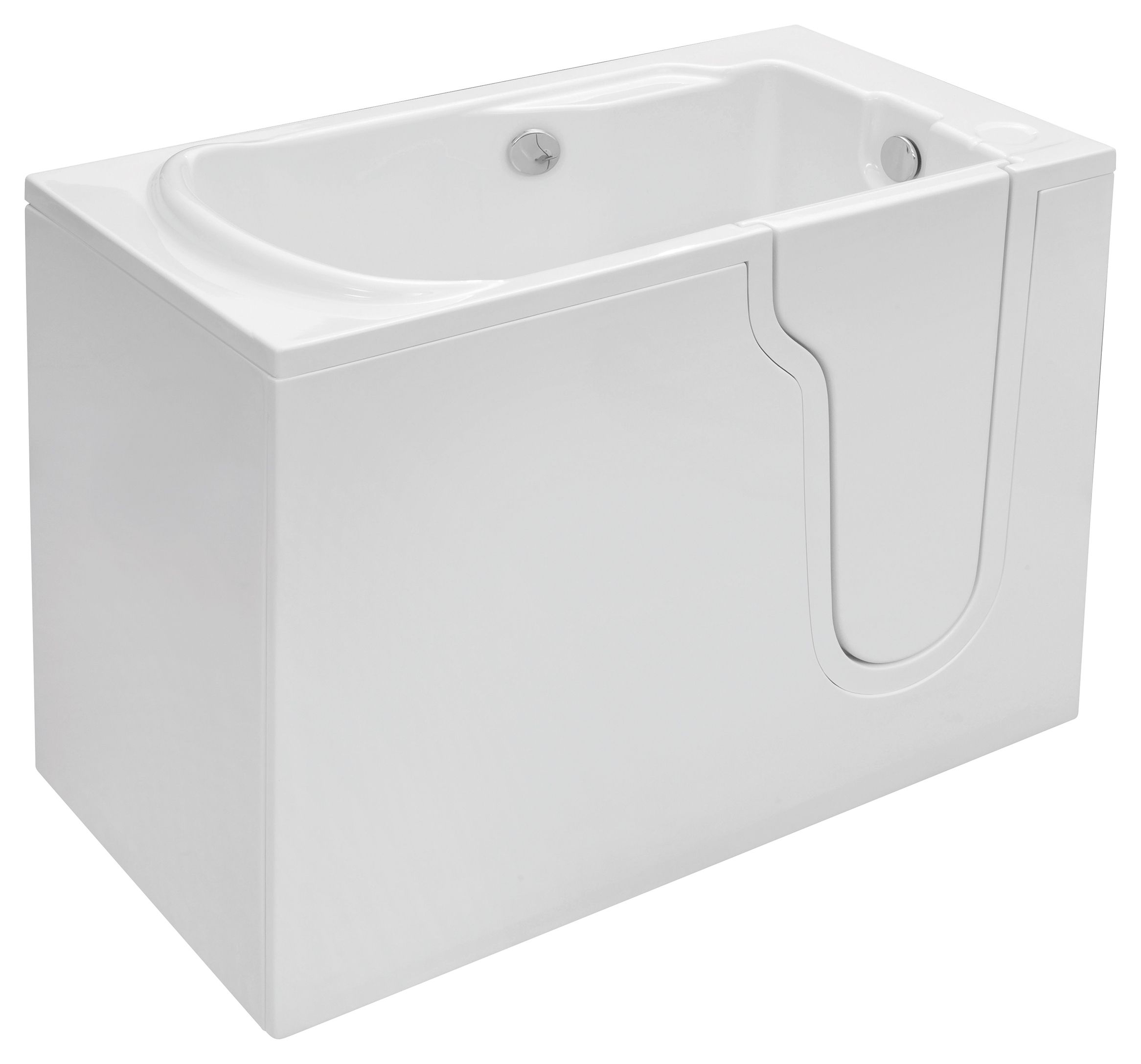 Wickes Freedom Straight Right Hand Easy Access Bath - 1270 x 660mm