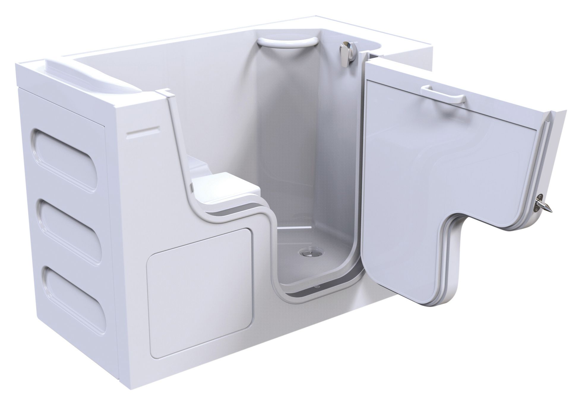 Wickes Serenity Right Hand Straight Wide Door Easy Access Bath - 1300 x 660mm