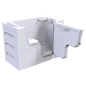 Wickes Serenity Right Hand Straight Wide Door Easy Access Bath - 1300 x 750mm