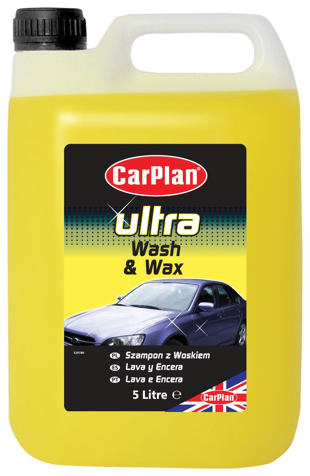 Ultra Wash and Wax Car Shampoo - 5L