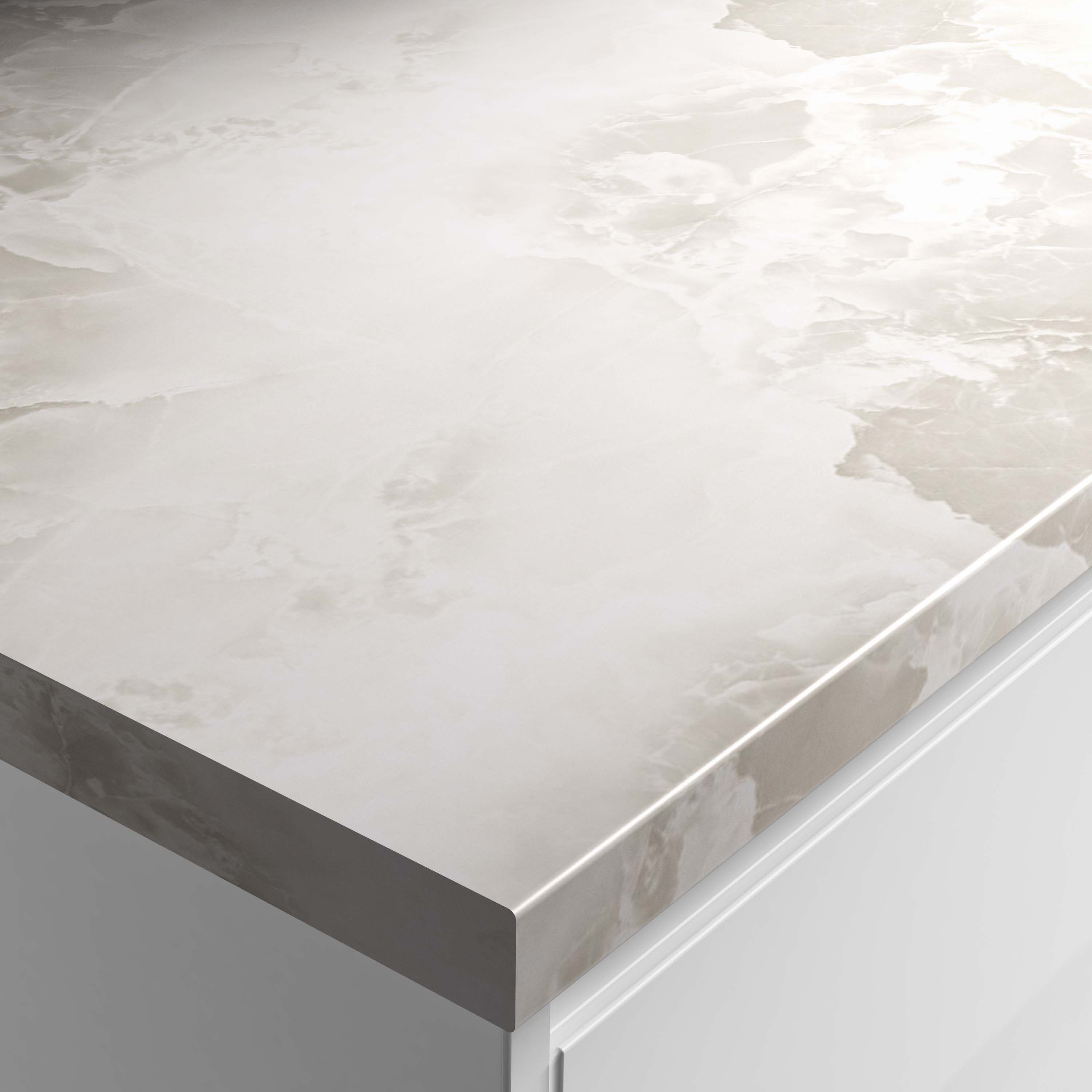 Terzo Stone Laminate Breakfast Bar - 3000x900x38mm