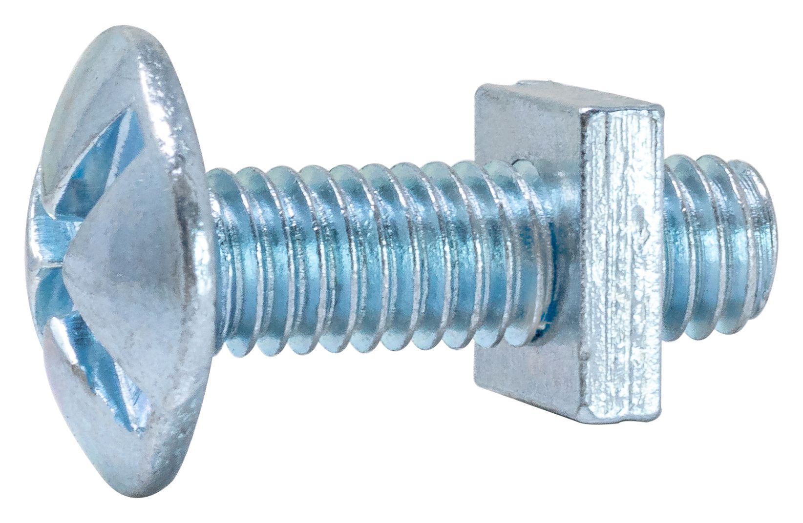 Image of Wickes Mushroom Head Roofing Bolt - M6 X 25mm Pack Of 25