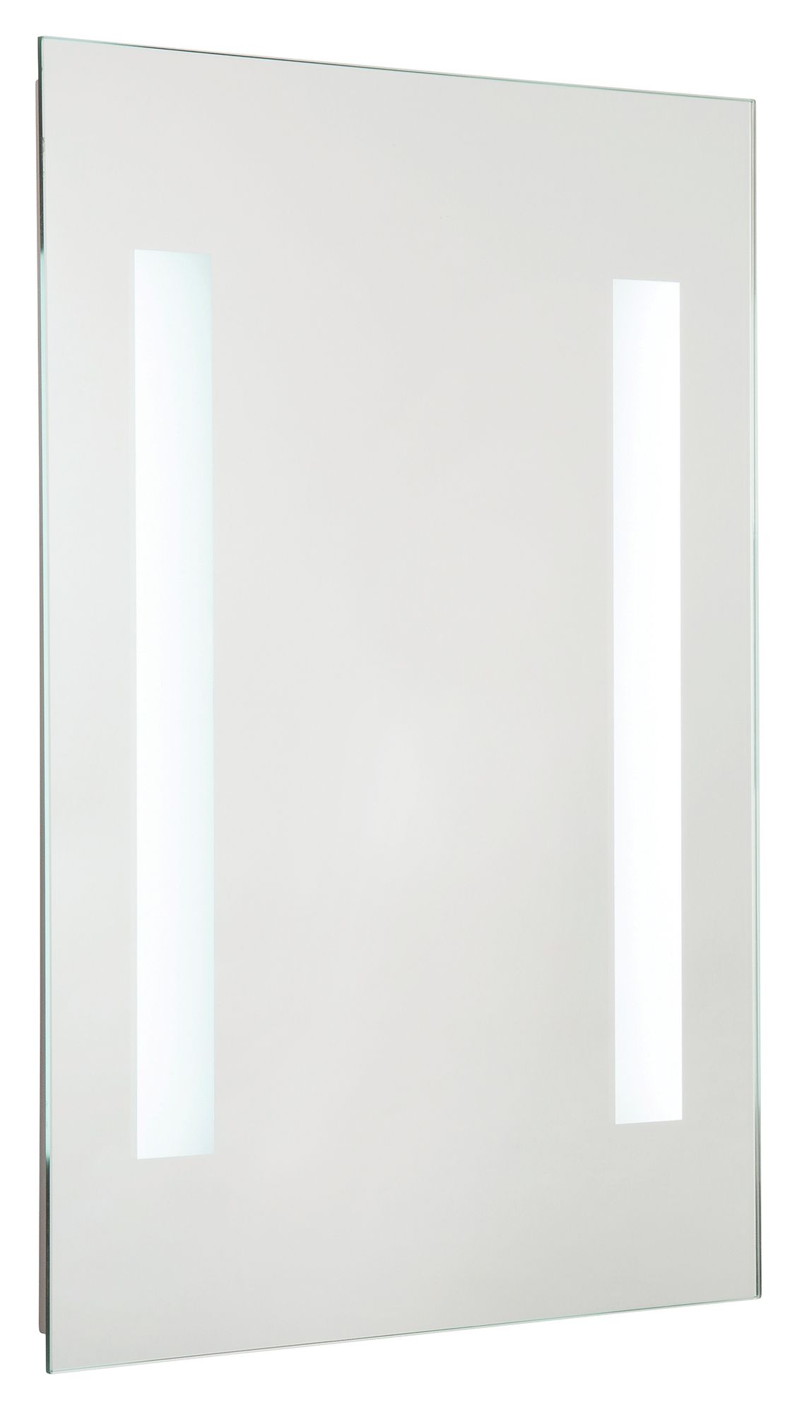 Image of Croydex Malham Battery LED Bathroom Mirror - 450 x 300mm