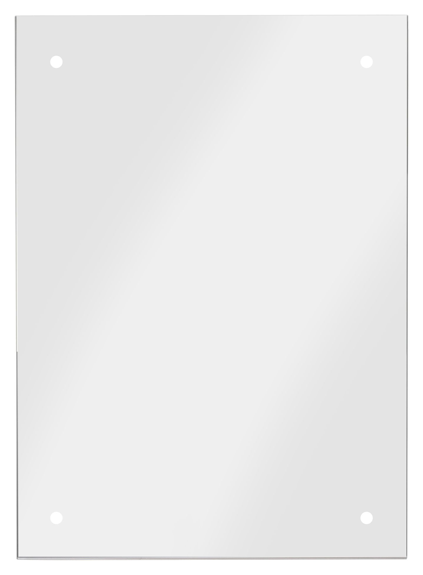 Image of Croydex Large Basic Bathroom Mirror - Silver