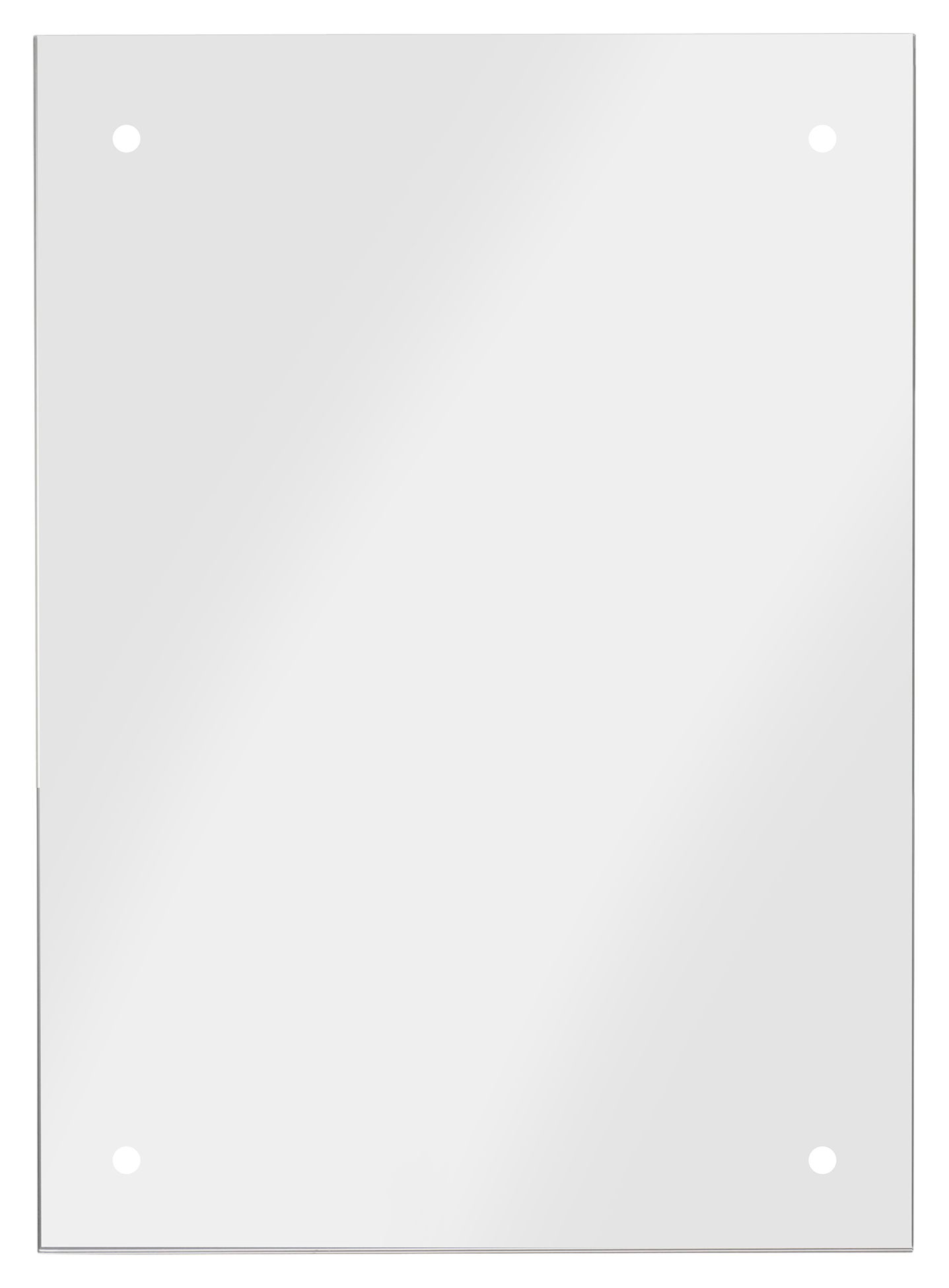 Croydex Large Basic Bathroom Mirror - Silver