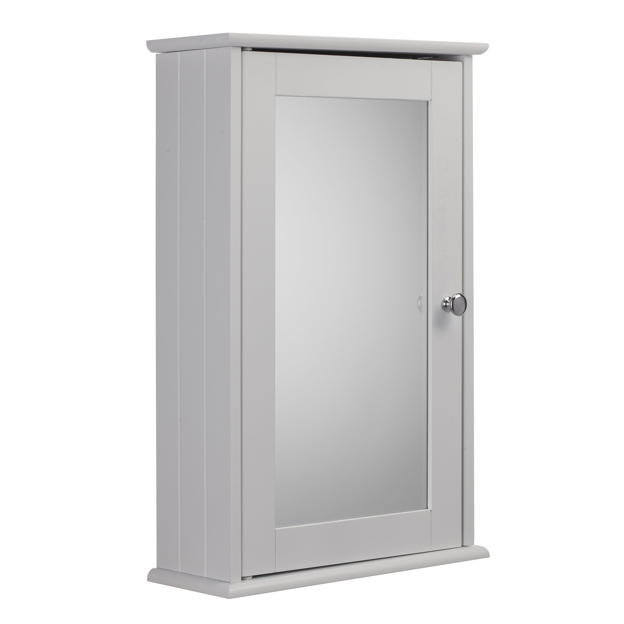 Image of Croydex Malton Wooden Single Door Bathroom Cabinet - 530 x 340mm