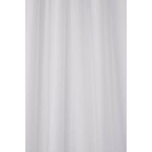 Croydex Hook 'n' Hang Bathroom Shower Curtain - White