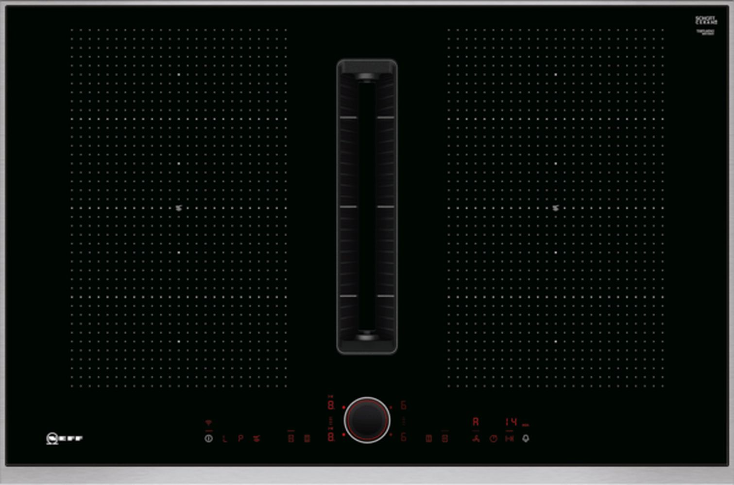 NEFF N90 T58TL6EN2 Venting Induction Hob - 80cm