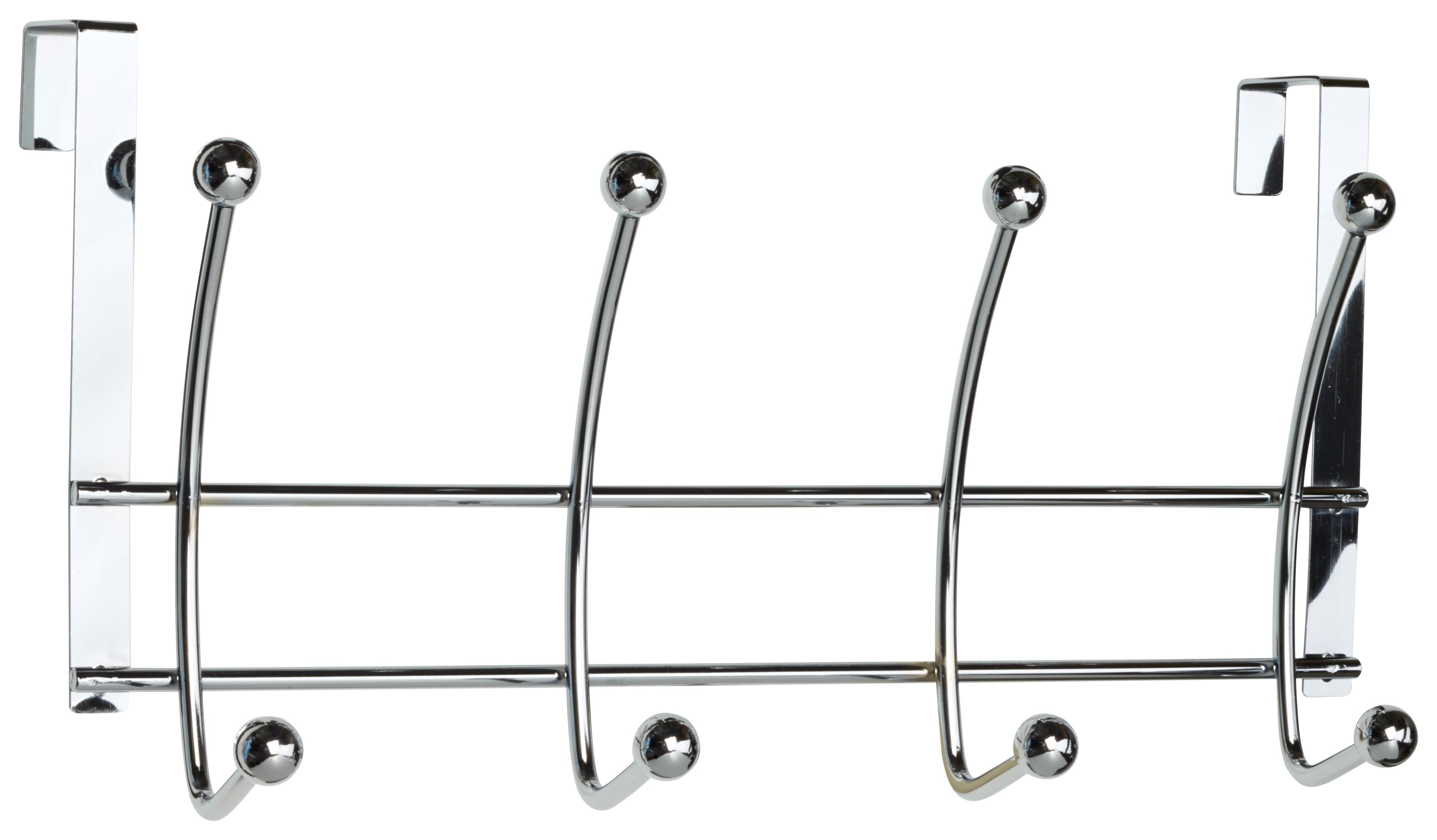 Croydex Over Door Ball Hook Multi Hook - Chrome