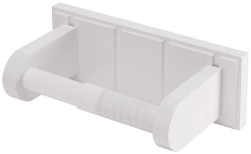 Croydex Portland Toilet Roll Holder - White