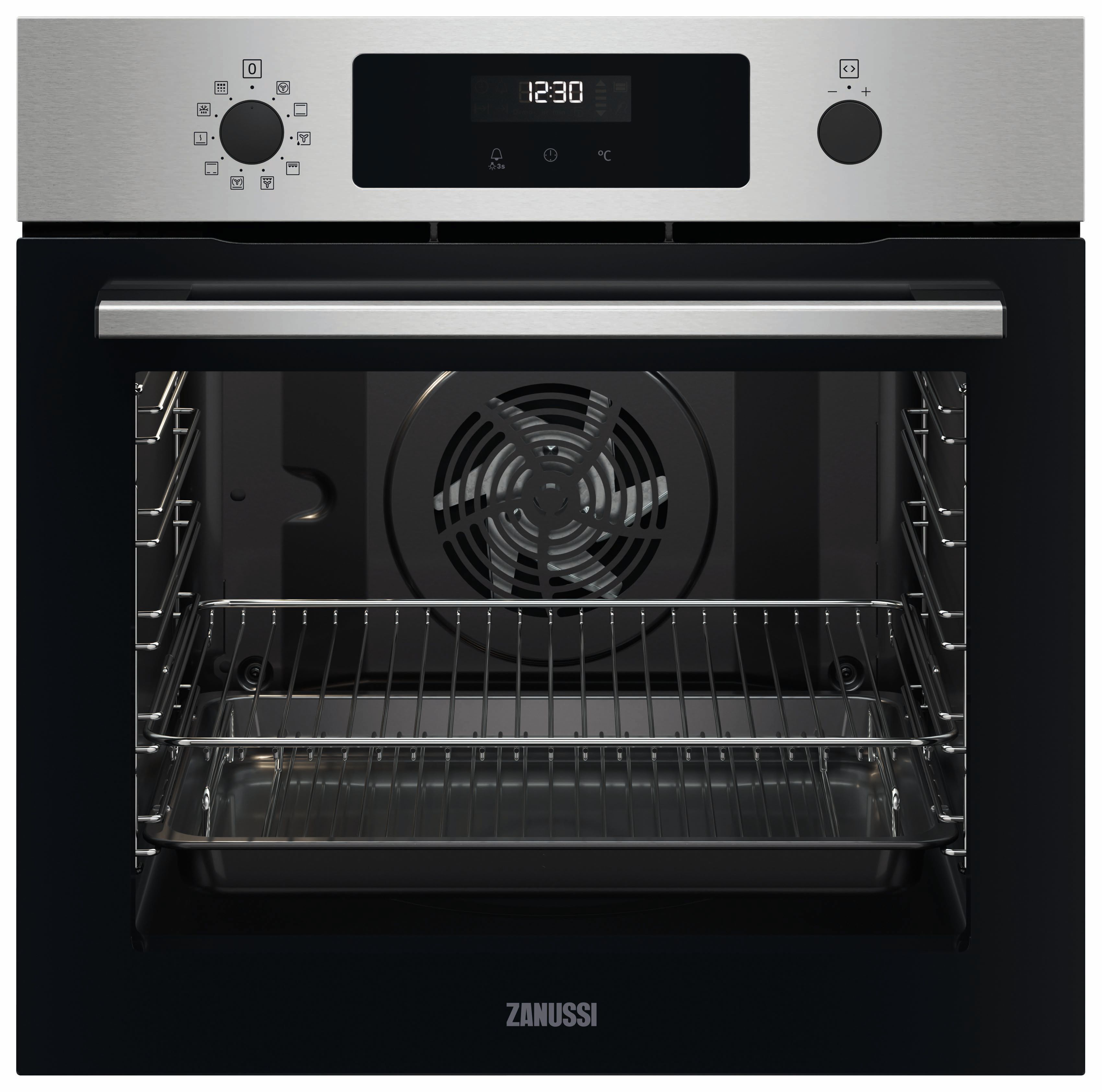 Image of Zanussi ZOPNX6XN SelfClean Single Oven - Stainless Steel