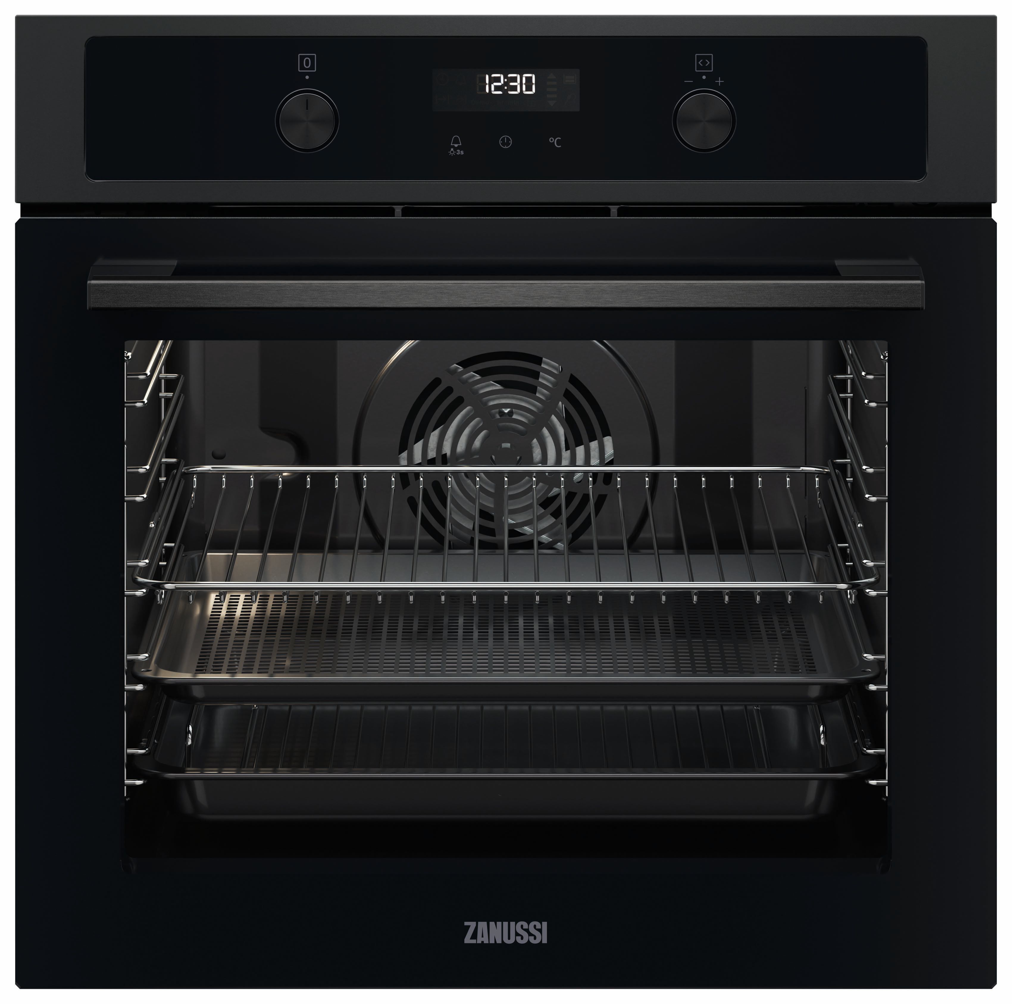 Image of Zanussi ZOPNA7KN AirFry Single Oven - Black