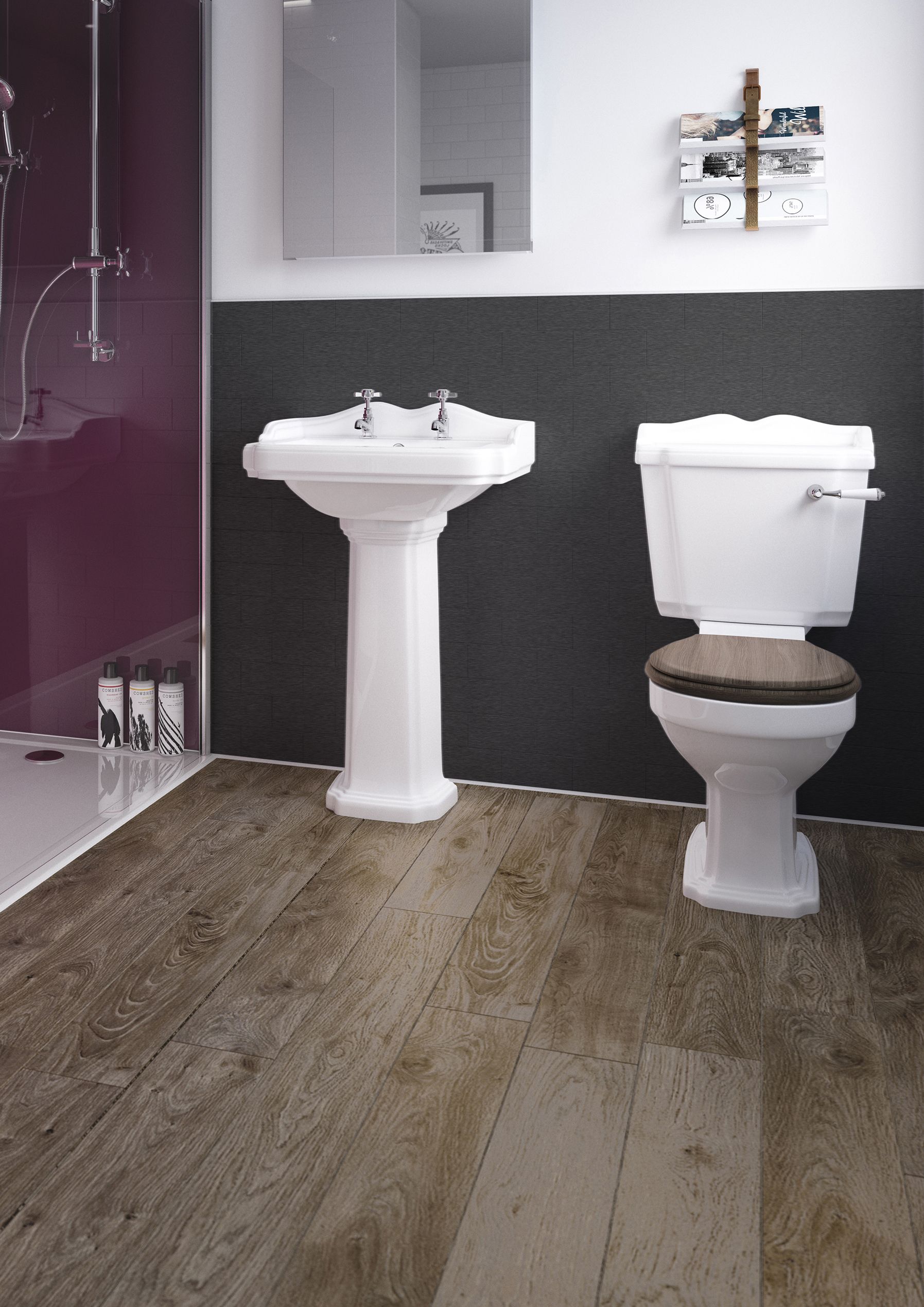 Bathroom Splashbacks | Bath & Shower Splashbacks | Wickes