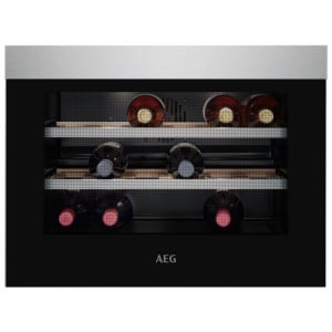AEG KWK884520M Built-In Wine Cooler - Stainless Steel